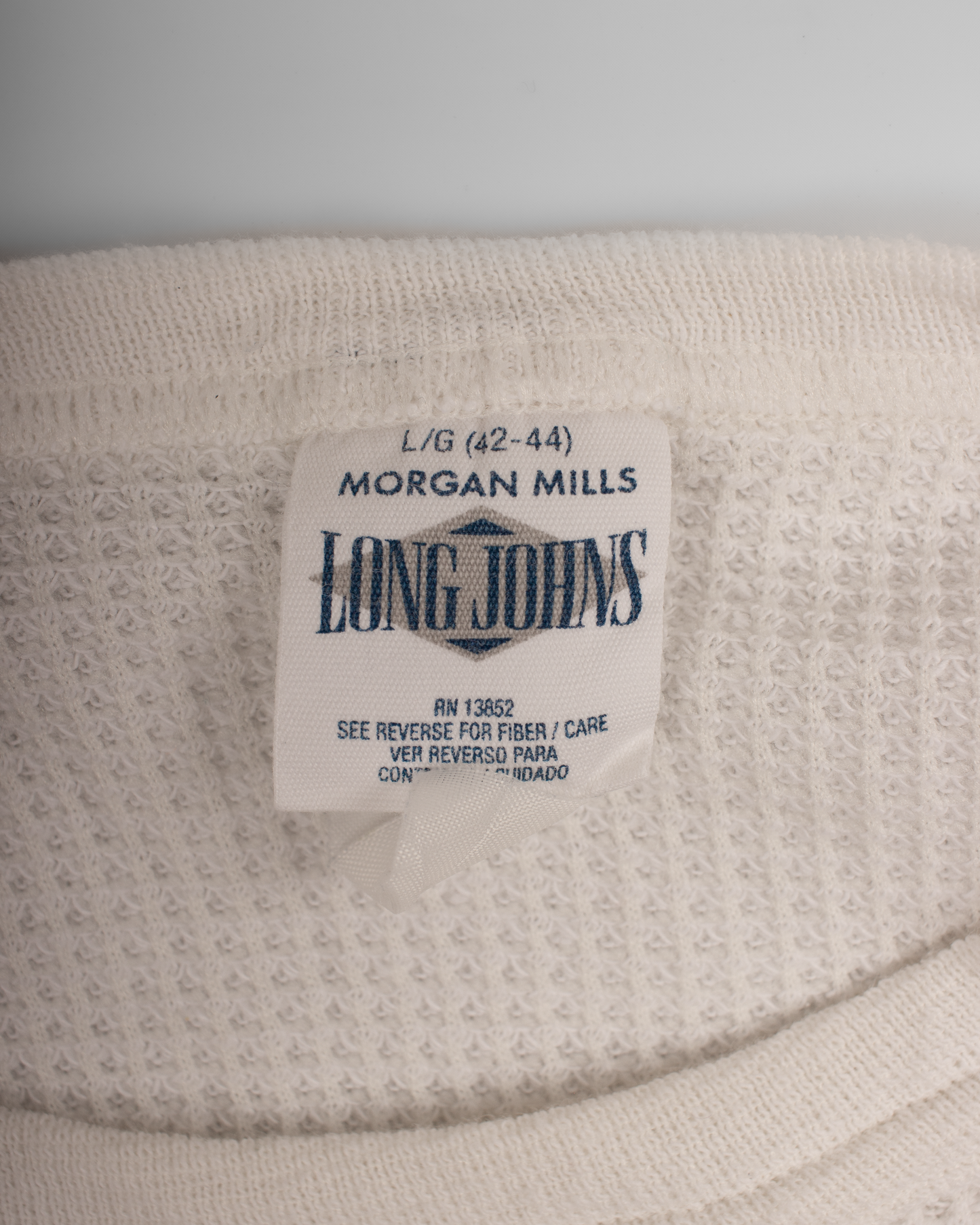 1980s Thermal waffle knit tee (S)