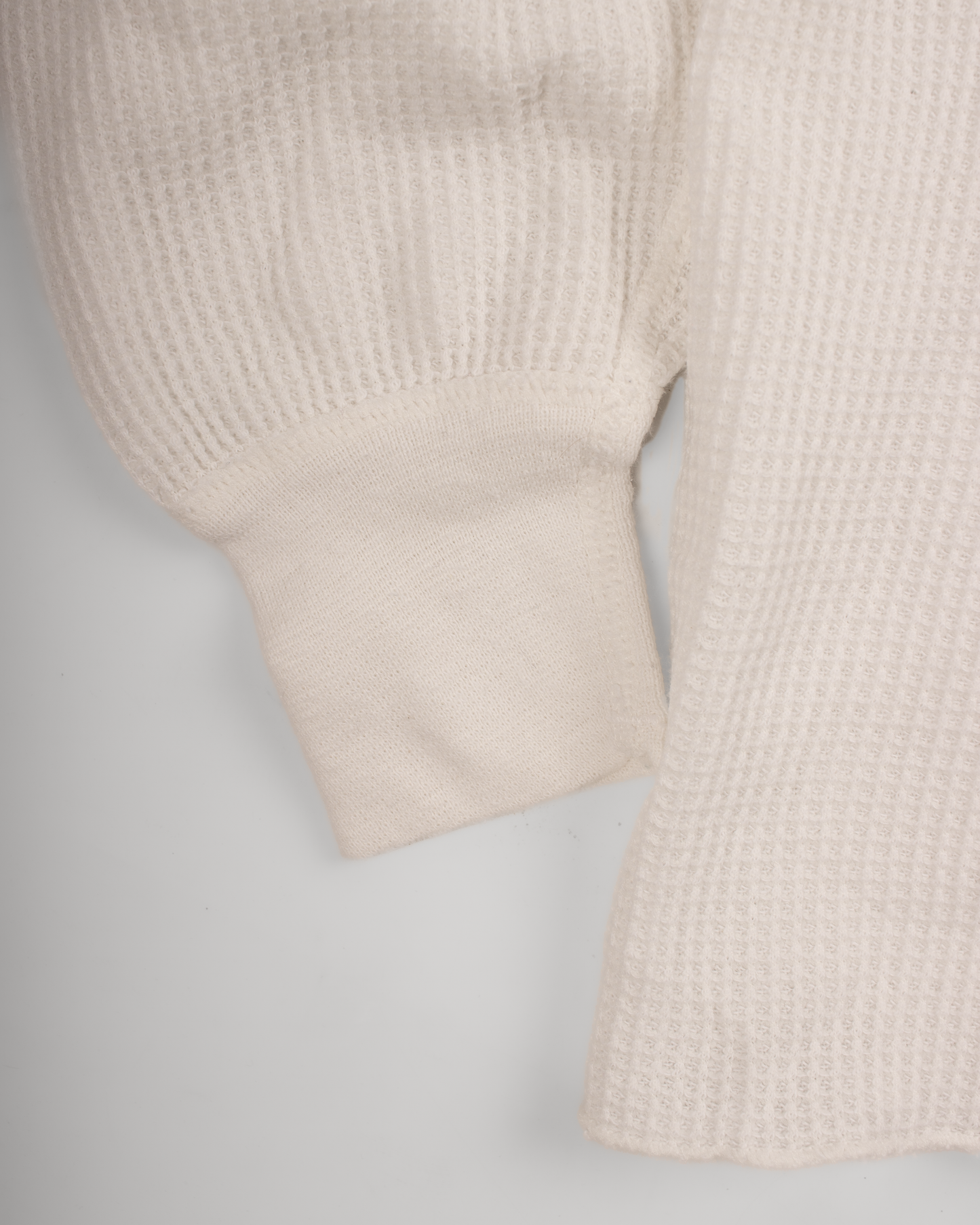 1980s Thermal waffle knit tee (S)