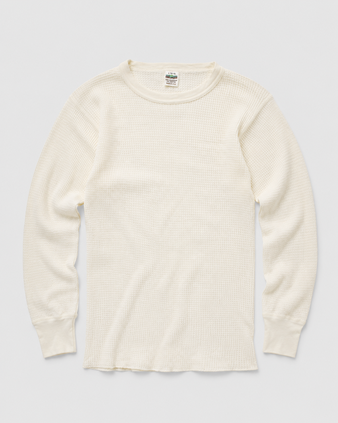 1980s Thermal waffle knit tee (XXS)