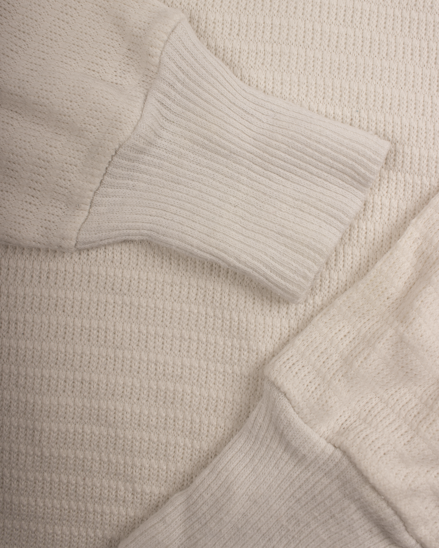 1980s Hanes Thermal waffle knit tee (S)