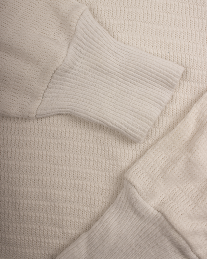 1980s Hanes Thermal waffle knit tee (S)