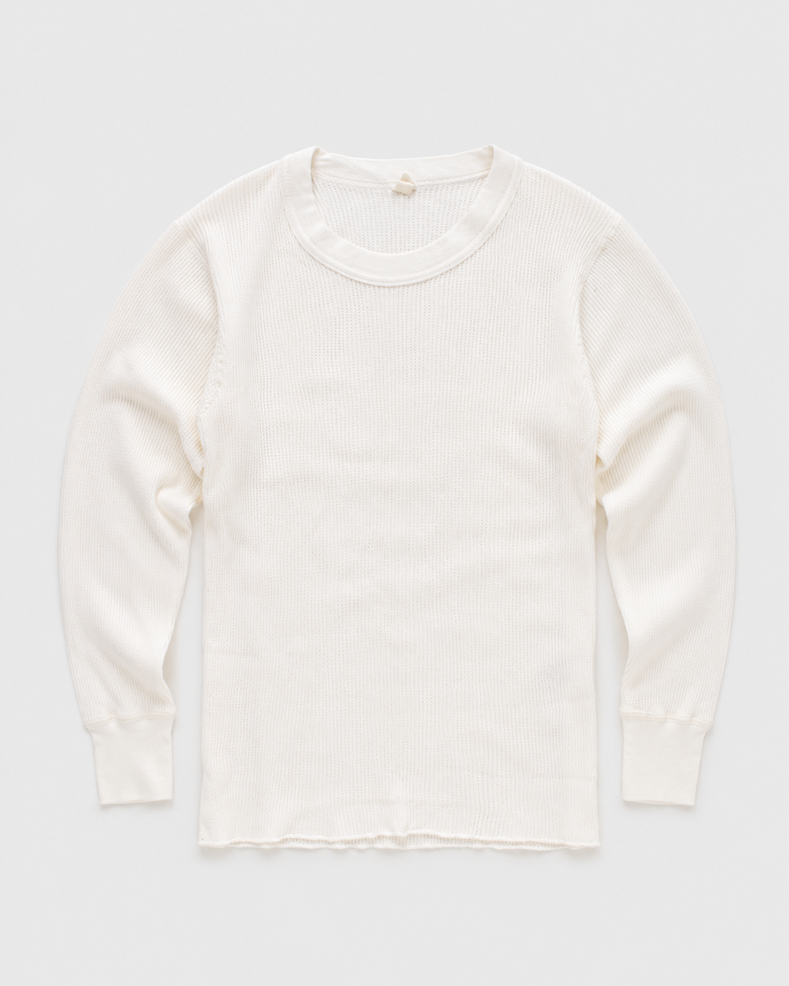 1980s Thermal waffle knit tee (XS)