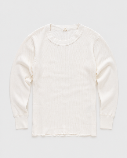 1980s Thermal waffle knit tee (XS)