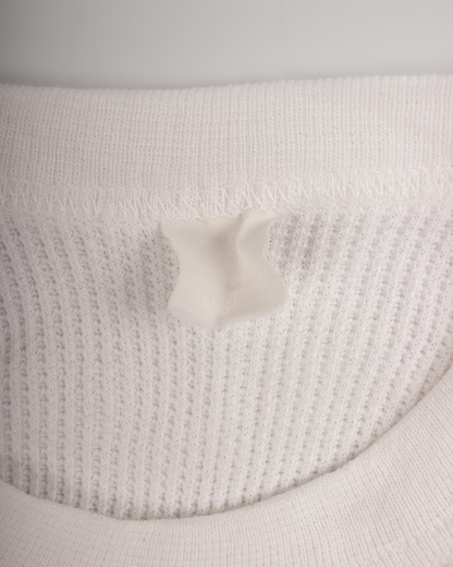 1980s Thermal waffle knit tee (XS)