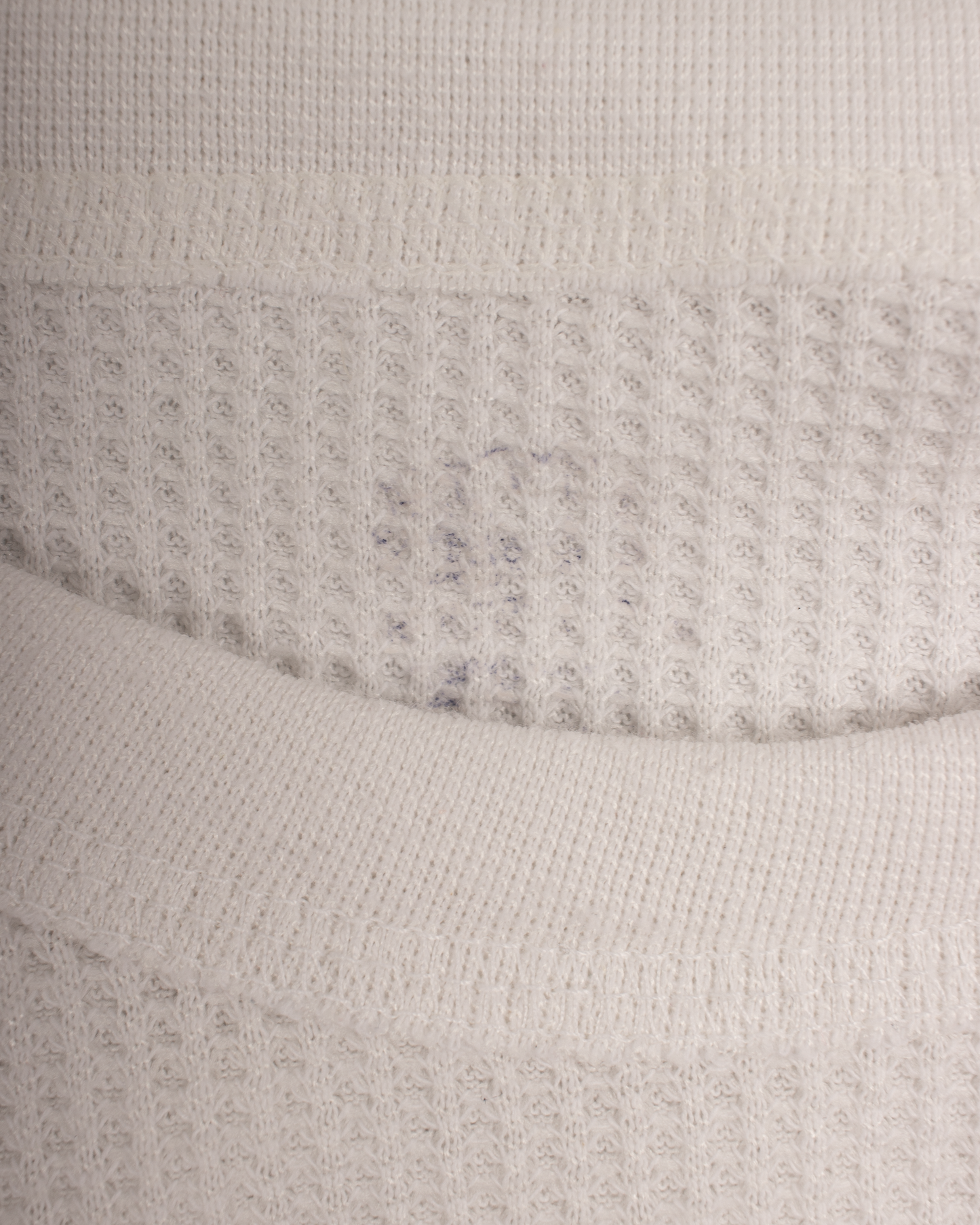 1980s Thermal waffle knit tee (M)