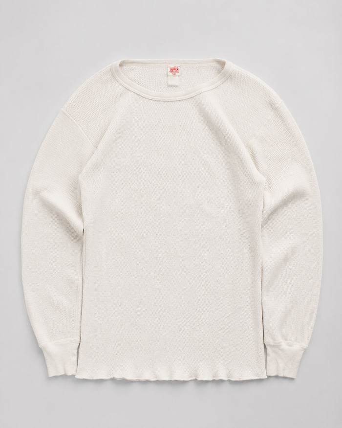 1980s Thermal waffle knit tee (2XL)