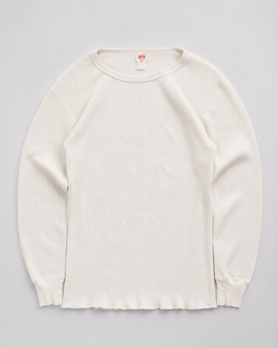 1980s Thermal waffle knit tee (2XL)