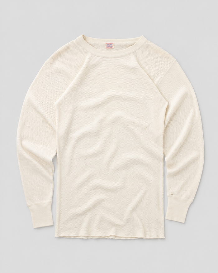 1970s Thermal waffle knit tee (XL)