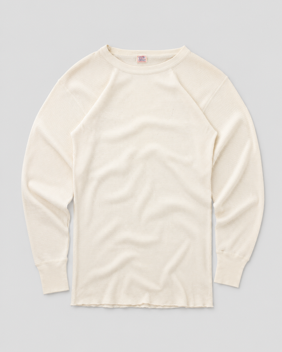 1970s Thermal waffle knit tee (XL)