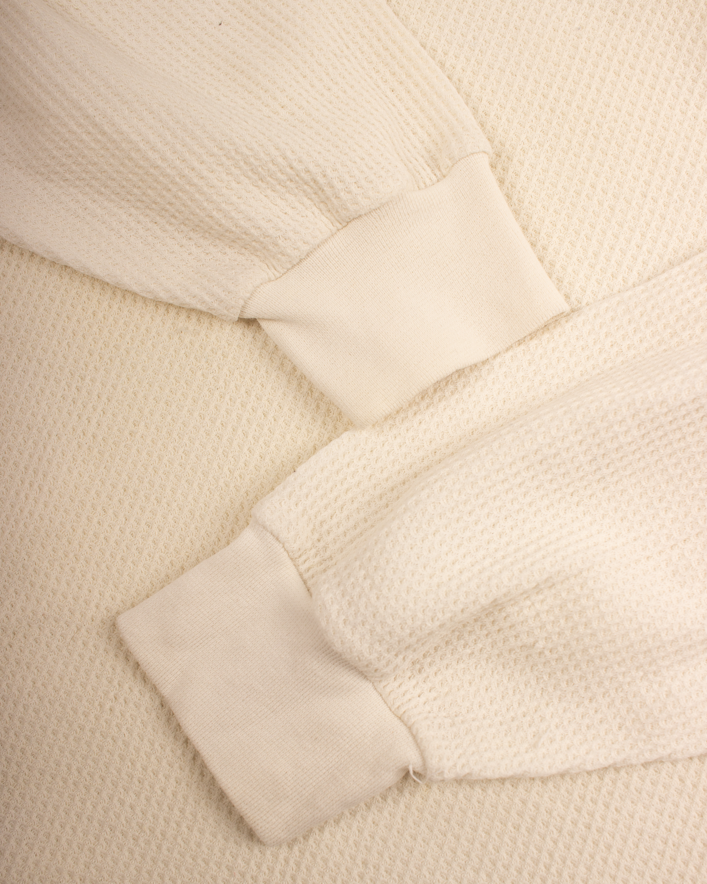 1990s Thermal waffle knit tee (M)