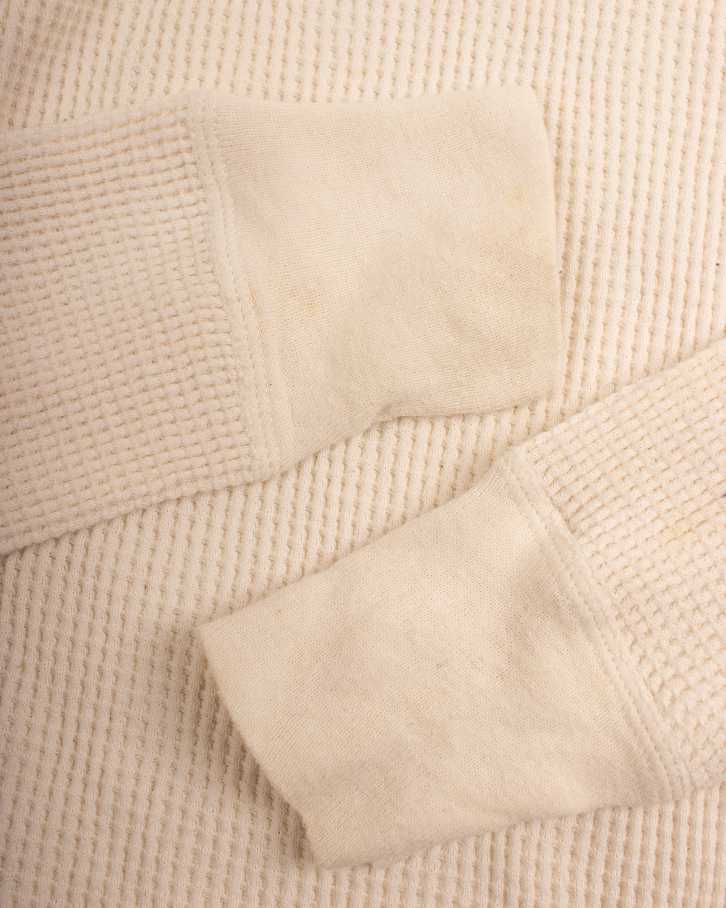 1980s JC Penney Thermal waffle knit tee (XS)