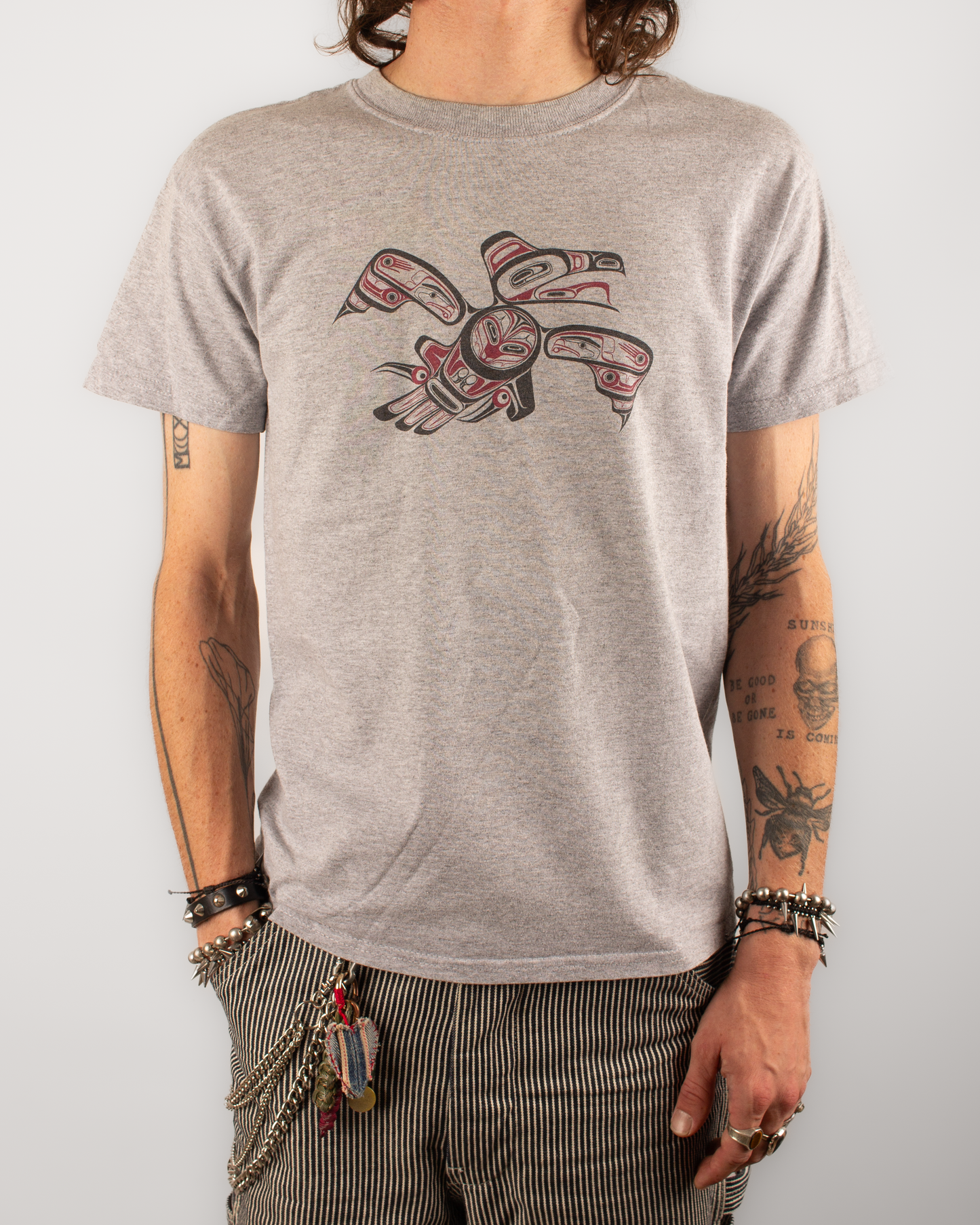 1990s Tribal Haida Eagle Graphic Tee (S)