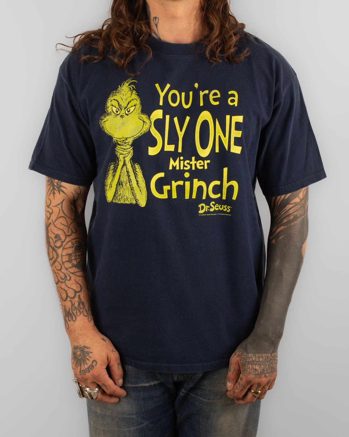 2008 Grinch Dr. Seuss tee (XL)