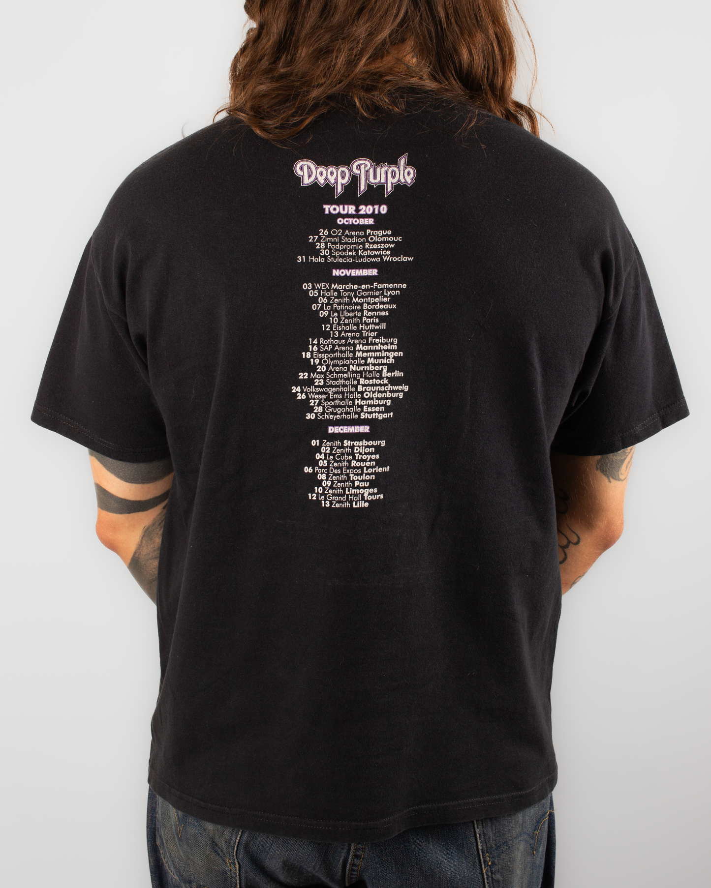 2010 Deep Purple Tour Tee (L)