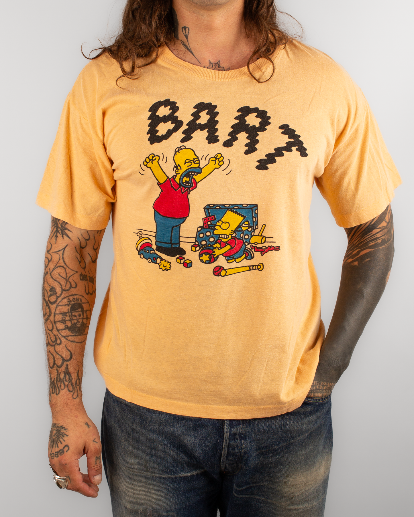 1990s Bart The Simpson Bootleg Tee (L)