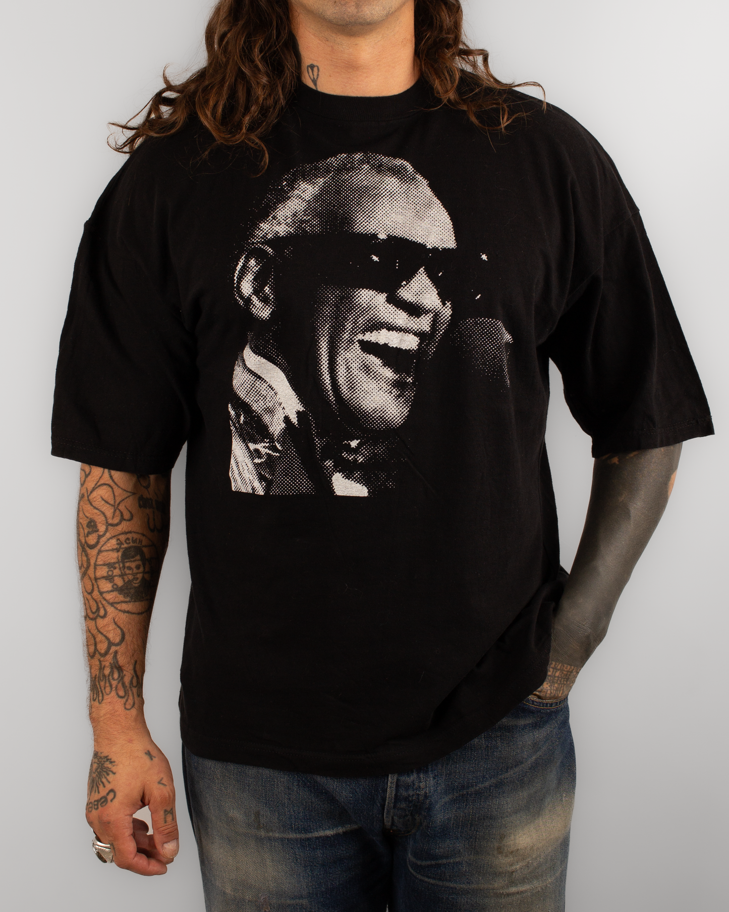 1992 French Jazz Festival Ray Charles tee (XL)