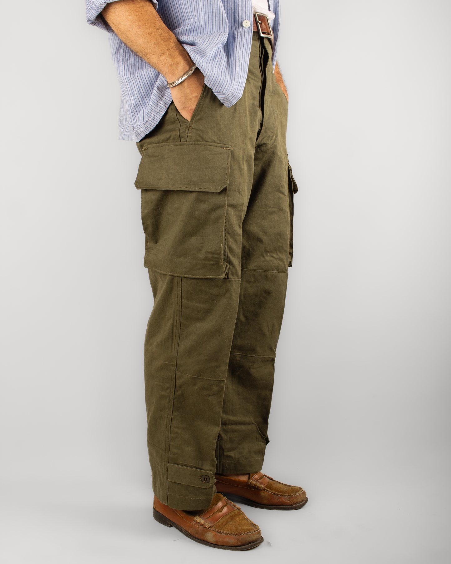 1960s french army M47 cargo pants (W30)