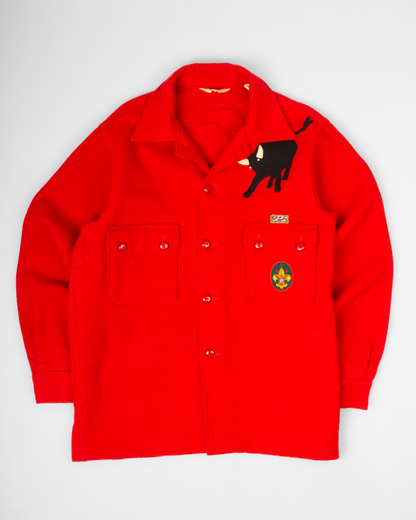 1950s Boyscout Jac-shirt (L)