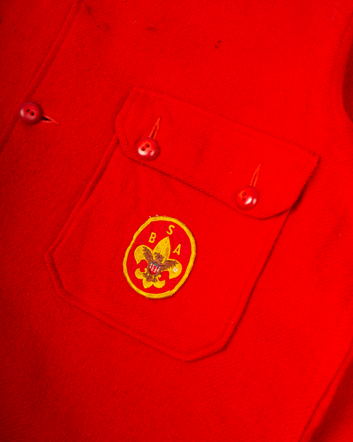 1950s Boyscout Jac-shirt (L)