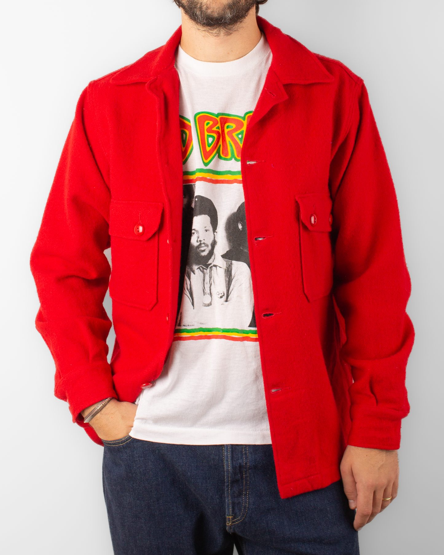 1960s Boyscout Jac-shirt (M)