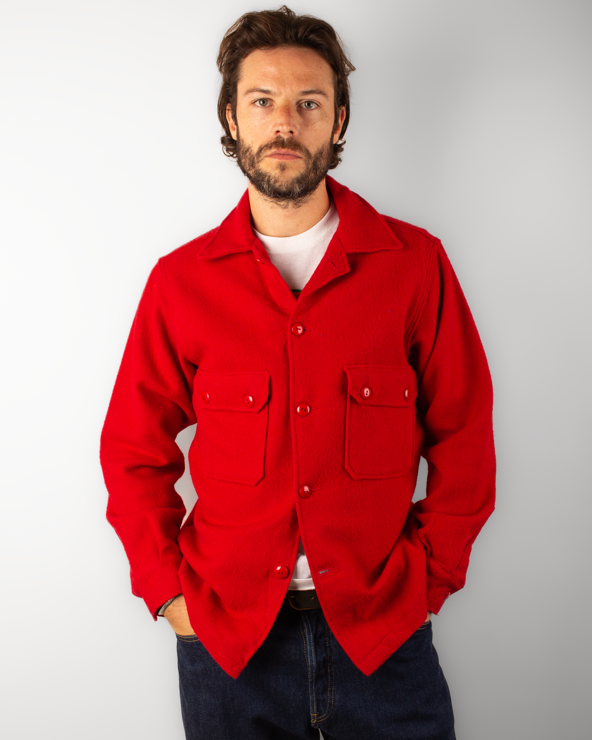 1960s Boyscout Jac-shirt (M)