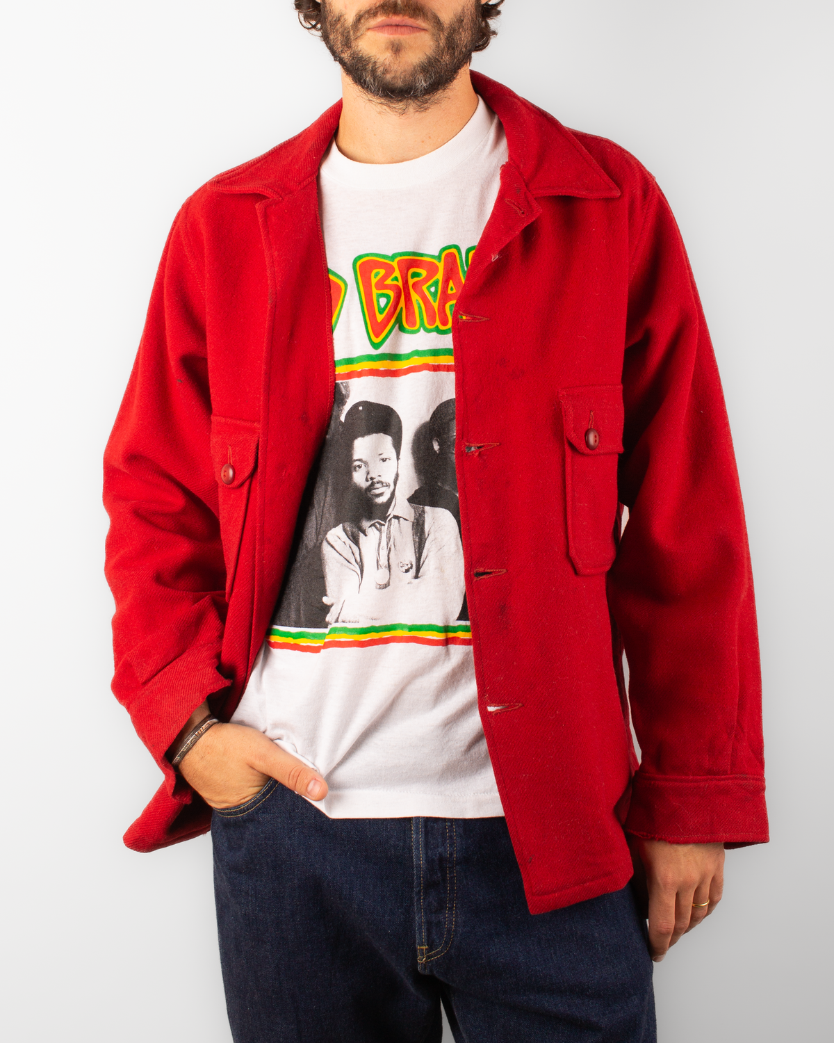 1950s Boyscout Jac-shirt (M/L)