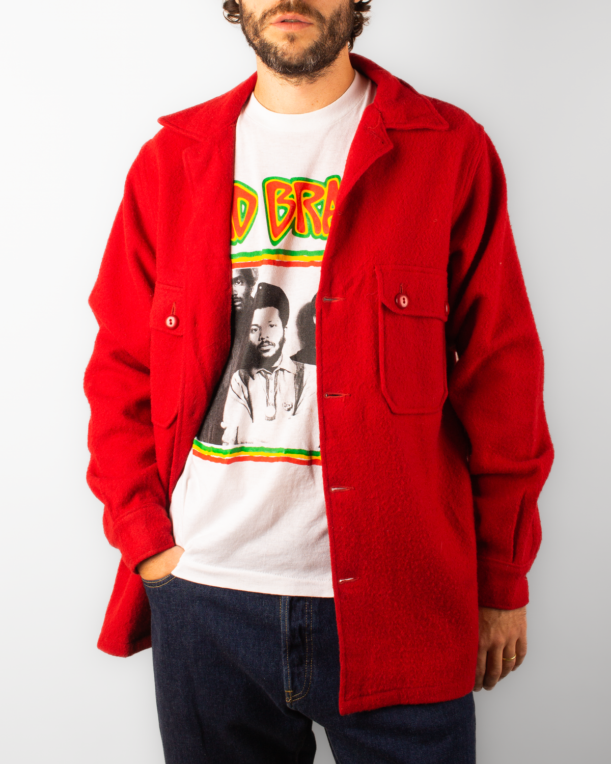 1950s Boyscout Jac-shirt (M)