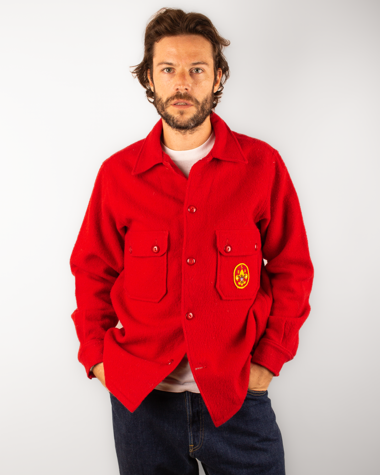 1960s Boyscout Jac-shirt (M)