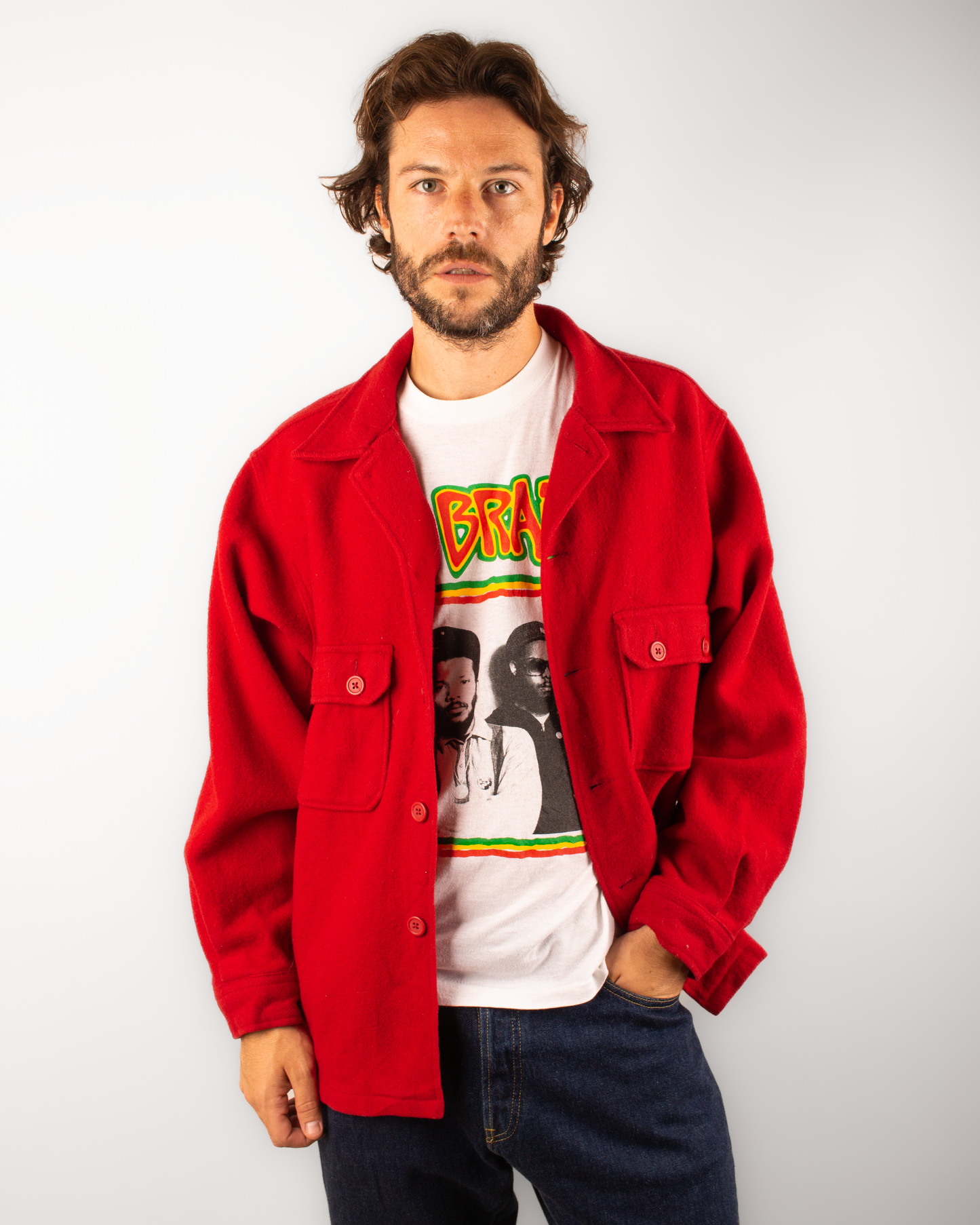 1960s Boyscout Jac-shirt (XL)