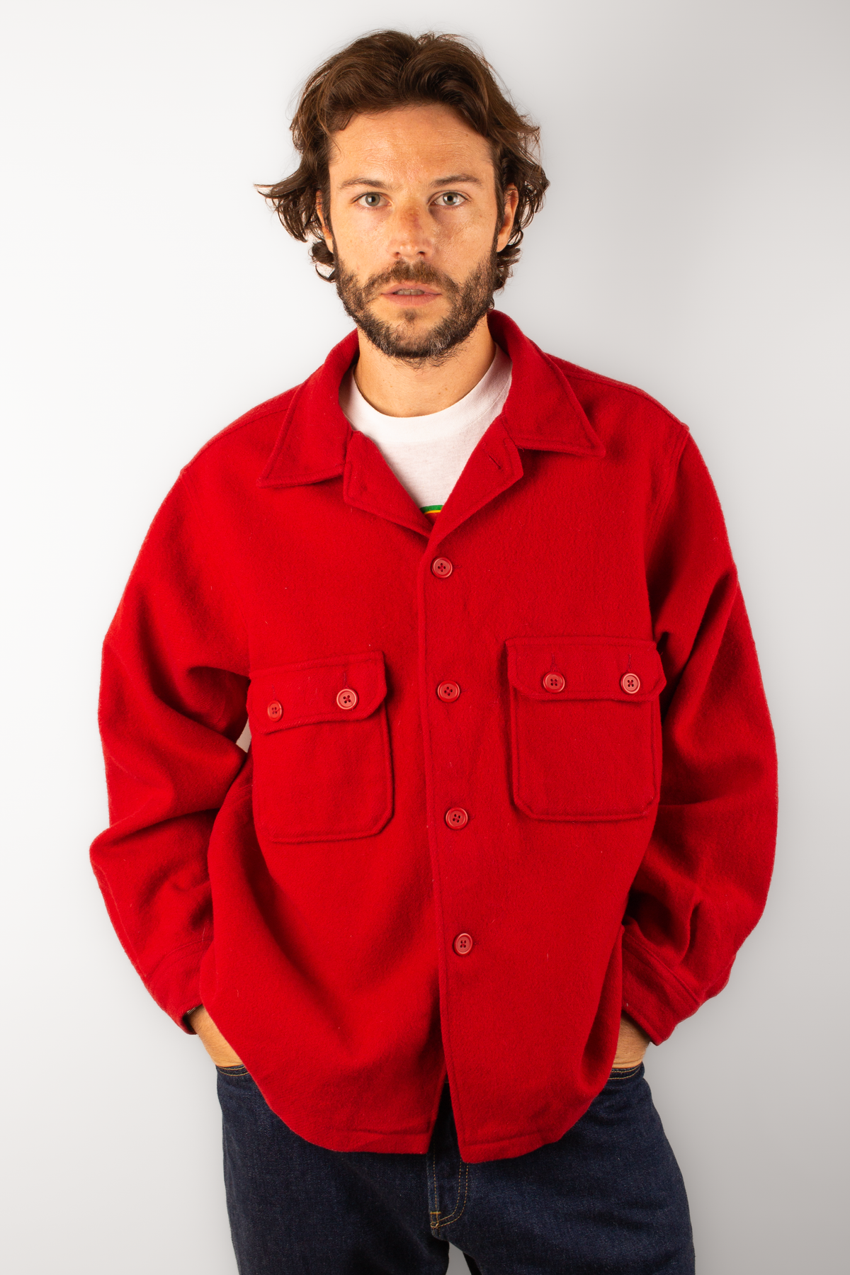 1960s Boyscout Jac-shirt (XL)