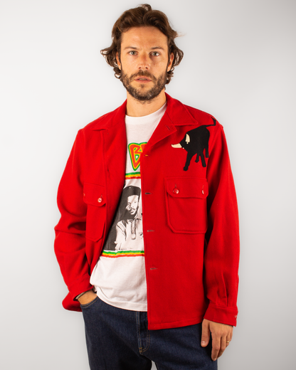 1950s Boyscout Jac-shirt (L)