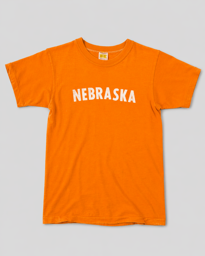 1970s Russell college kids tee (orange)