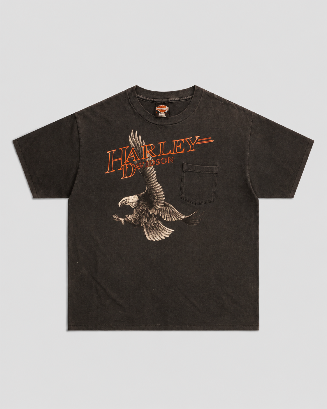 harley davidson biker USA single stitch 