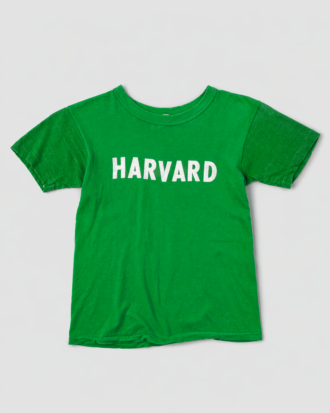 single stitch I Love NY I love new york college tee harvard university highschool printed t-shirt 1970s 70s baby tee crop t-shirt vintage cropped tee 
