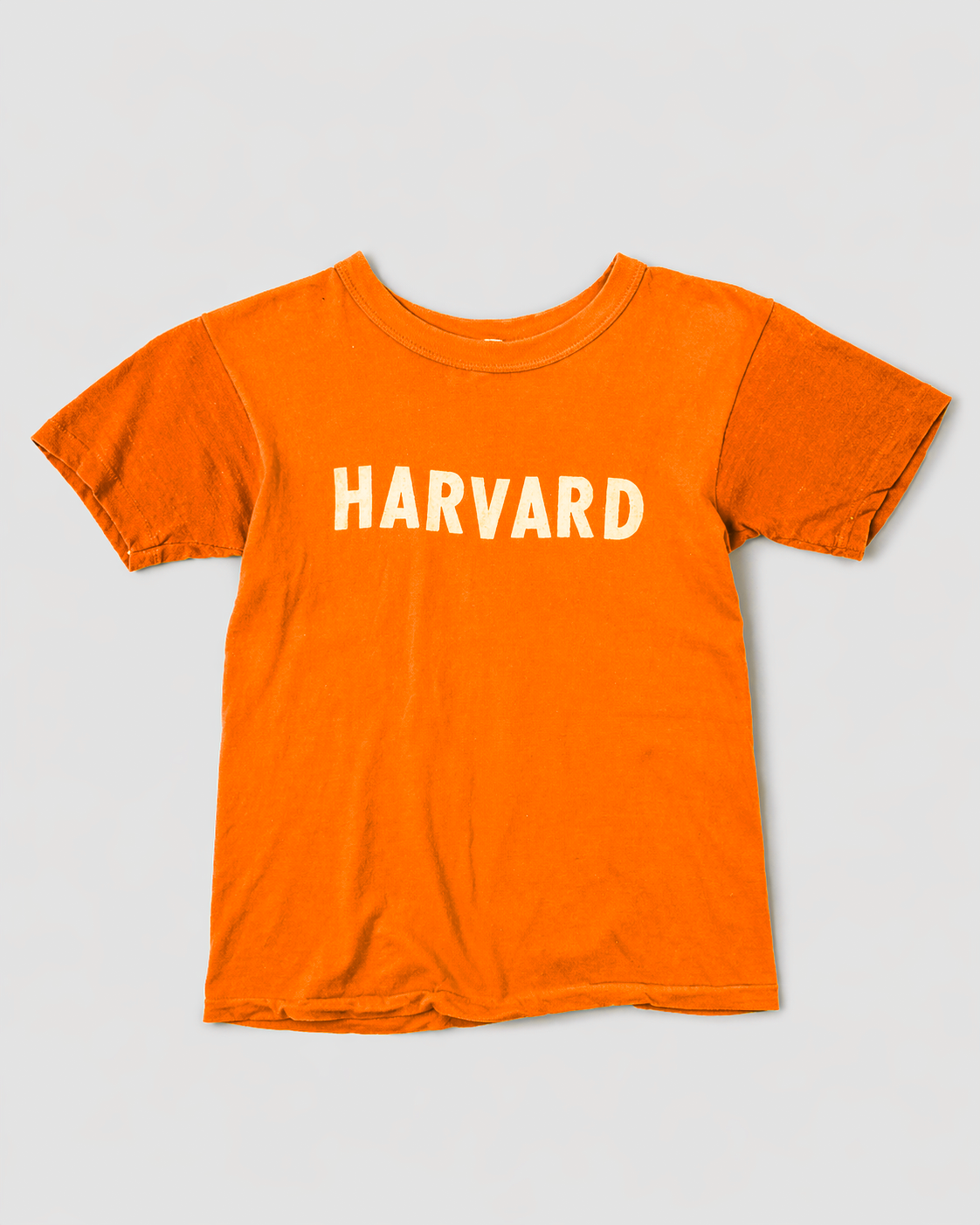 single stitch I Love NY I love new york college tee harvard university highschool printed t-shirt 1970s 70s baby tee crop t-shirt vintage cropped tee 
