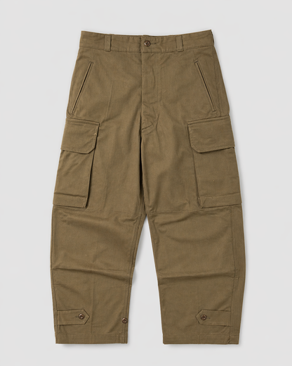 HBT french army m-47 m47 paratrroper TTA TAP M-1947 military trousers jump pants cargo 