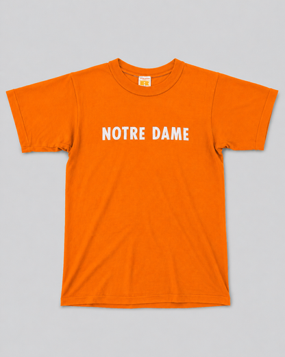 1970s Russell college kids tee (orange)