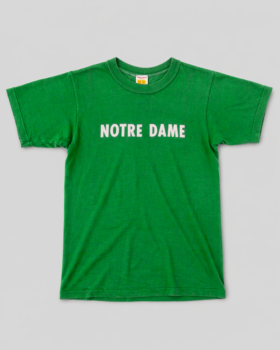 single stitch I Love NY I love new york college tee harvard university highschool printed t-shirt 1970s 70s baby tee crop t-shirt vintage cropped tee 
