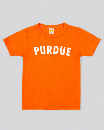 1970s Russell college kids tee (orange)