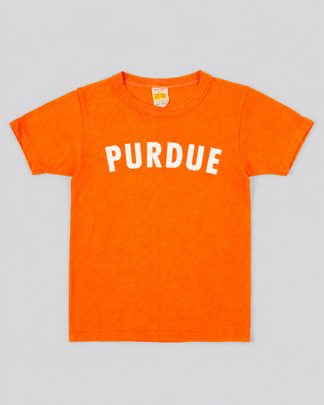 1970s Russell college kids tee (orange)