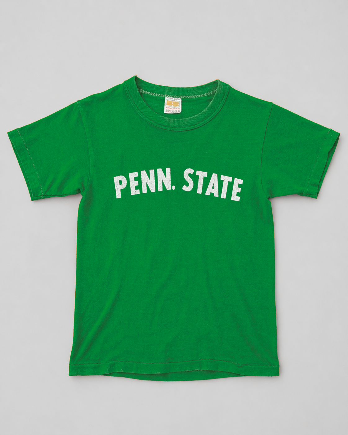 single stitch I Love NY I love new york college tee harvard university highschool printed t-shirt 1970s 70s baby tee crop t-shirt vintage cropped tee 