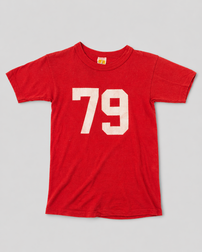 single stitch I Love NY I love new york college tee harvard university highschool printed t-shirt 1970s 70s baby tee crop t-shirt vintage cropped tee 