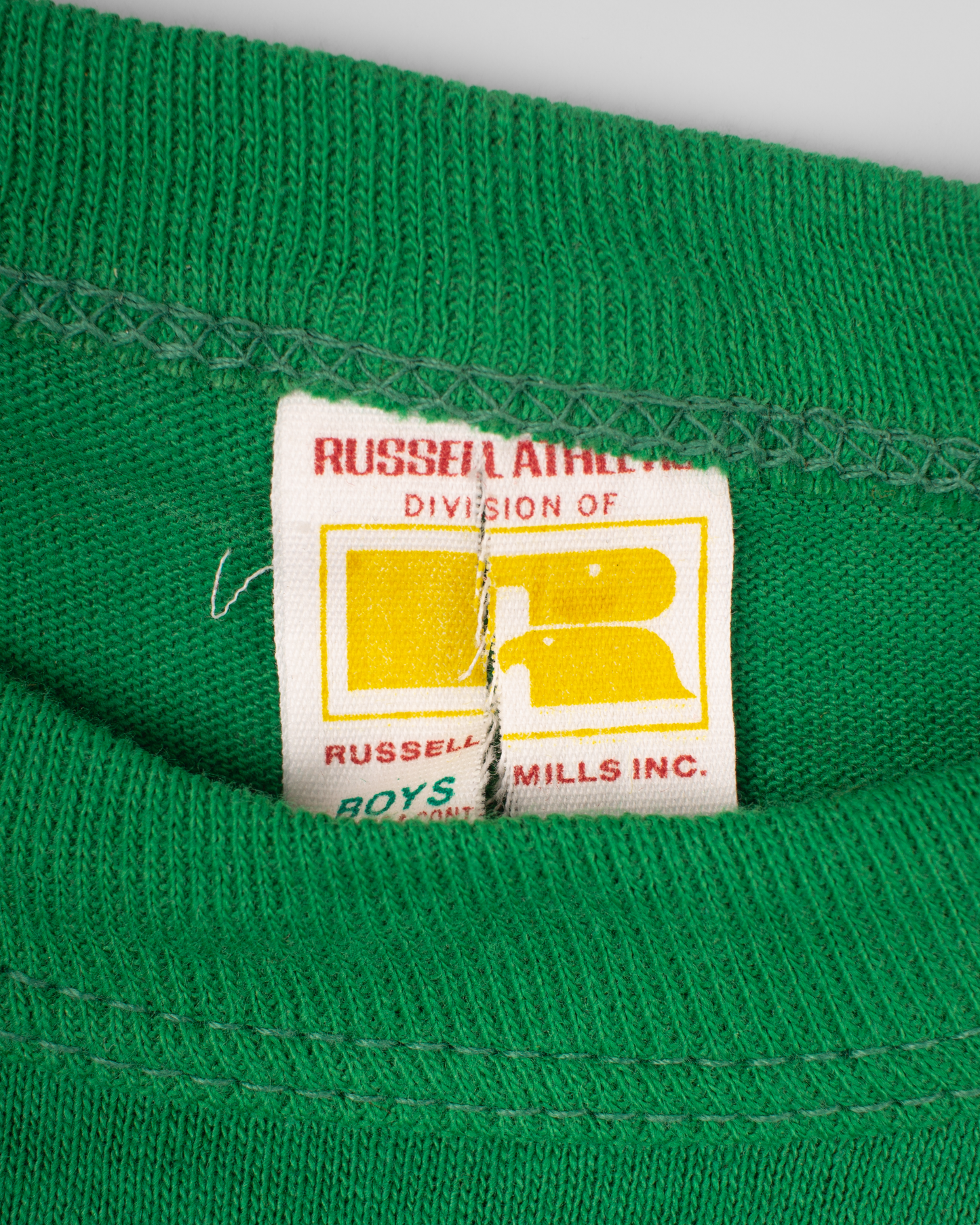 single stitch I Love NY I love new york college tee harvard university highschool printed t-shirt 1970s 70s baby tee crop t-shirt vintage cropped tee 
