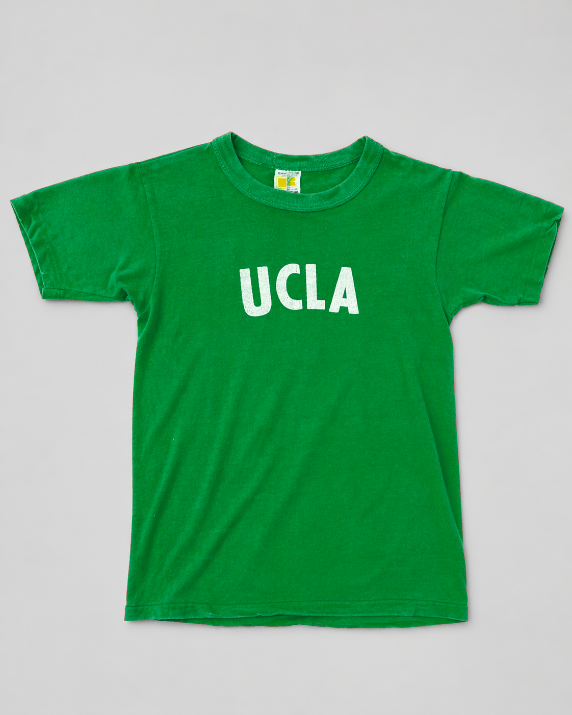 single stitch I Love NY I love new york college tee harvard university highschool printed t-shirt 1970s 70s baby tee crop t-shirt vintage cropped tee 