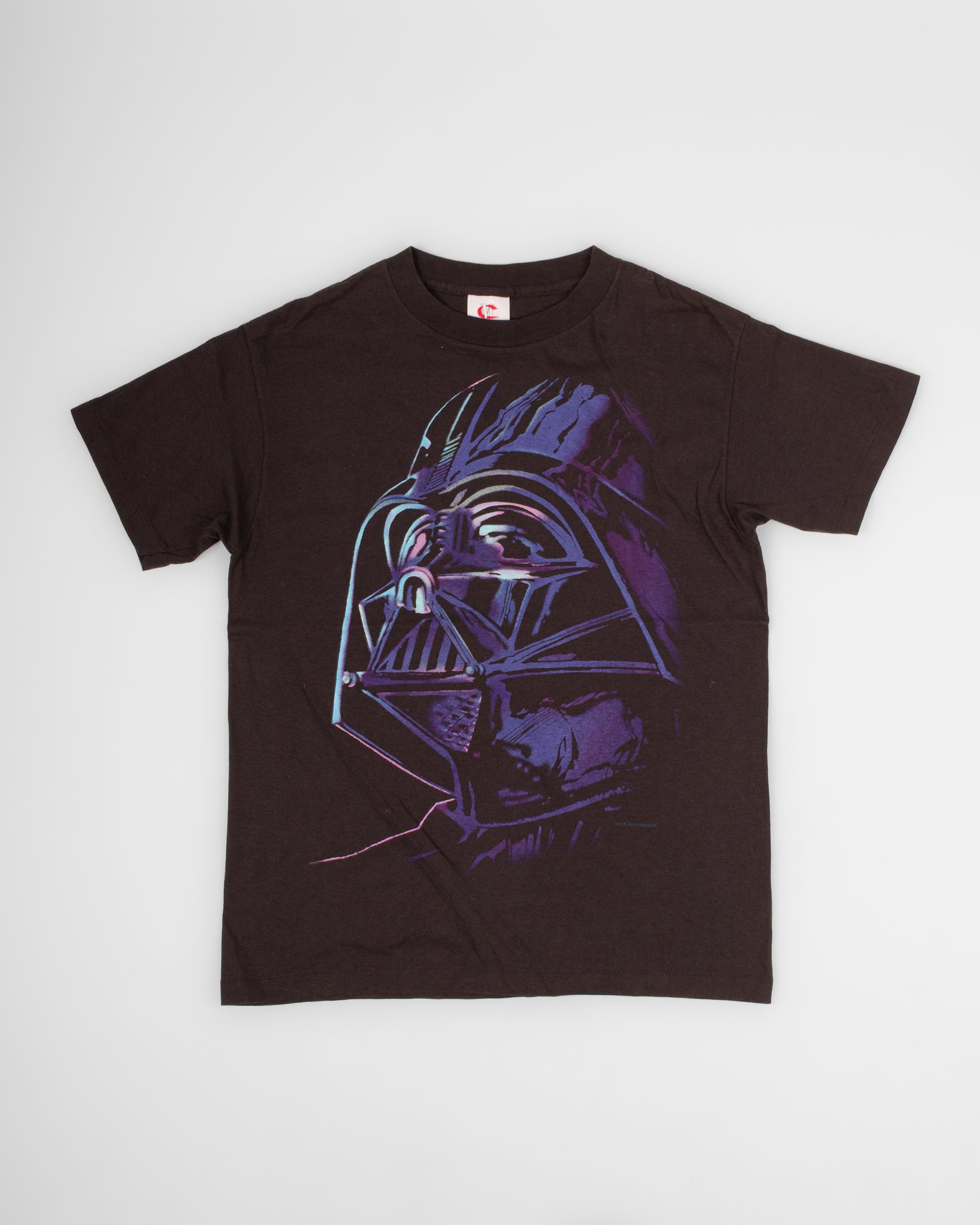 star wars darth vador dark vador single stitch 90s lucasfilm george lucas jedi fan tee official licence t-shirt 